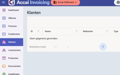 Tutorial – Klant aanmaken